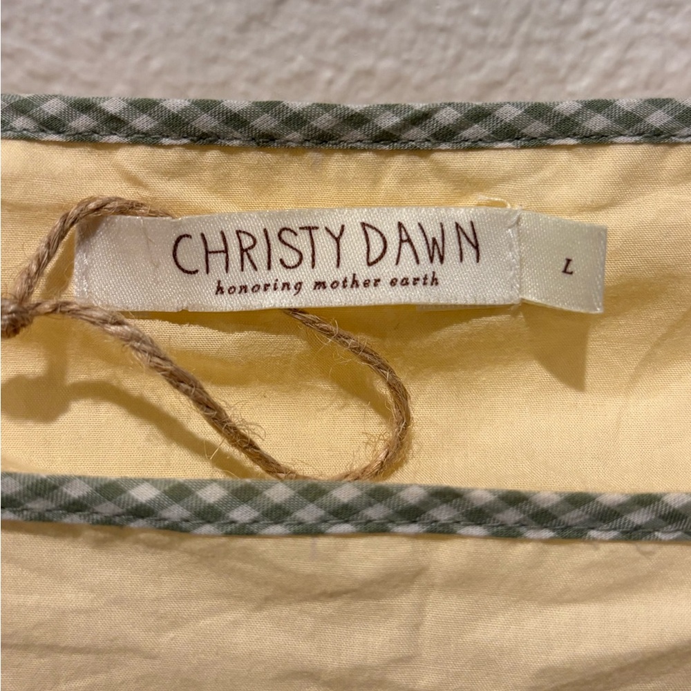 New Christy Dawn Maia Patchwork dress in Chamomile - Picture 3 of 9